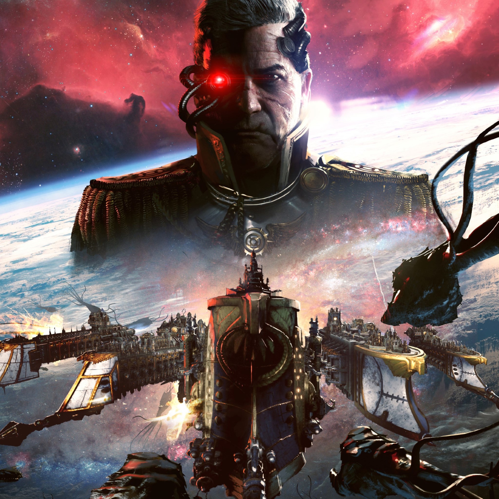 Download wallpaper Battlefleet Gothic Armada 2 2048x2048