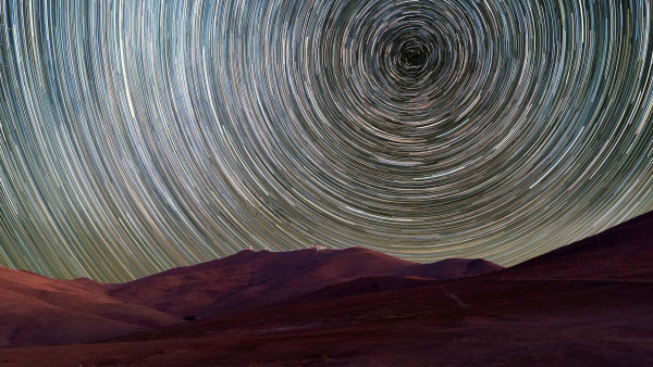 Landscape of Chile's Atacama Desert