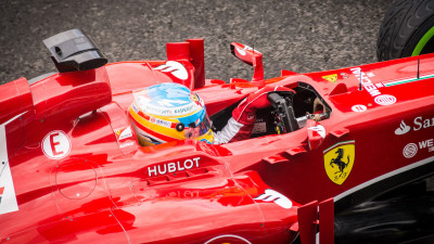 Alonso at Ferrari F1 Team