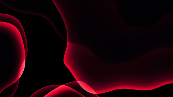iOS 13 red abstract