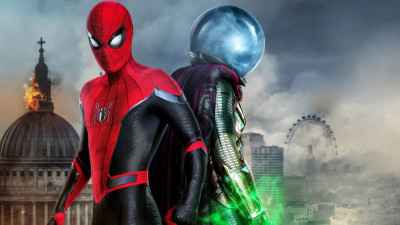 Spider Man and Mysterio