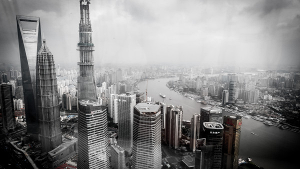 Cityscape from Shanghai, China