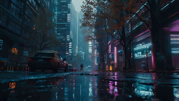 Rainy Urban Nights