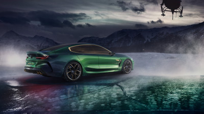 BMW Concept M8 Gran Coupe 2018 rear side