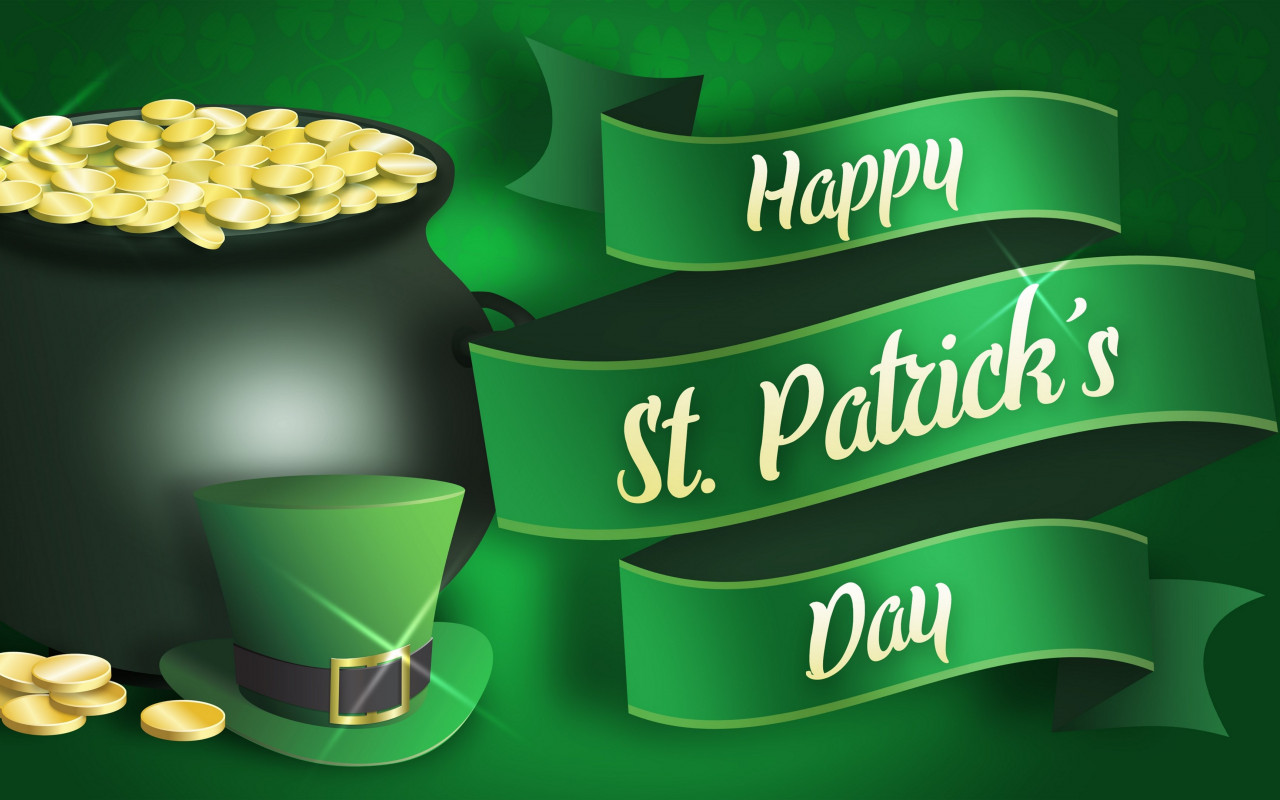 Happy Saint Patrick's Day wallpaper 1280x800