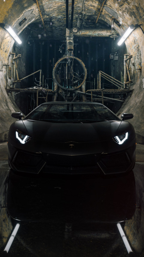 Lamborghini Aventador wallpaper 480x854