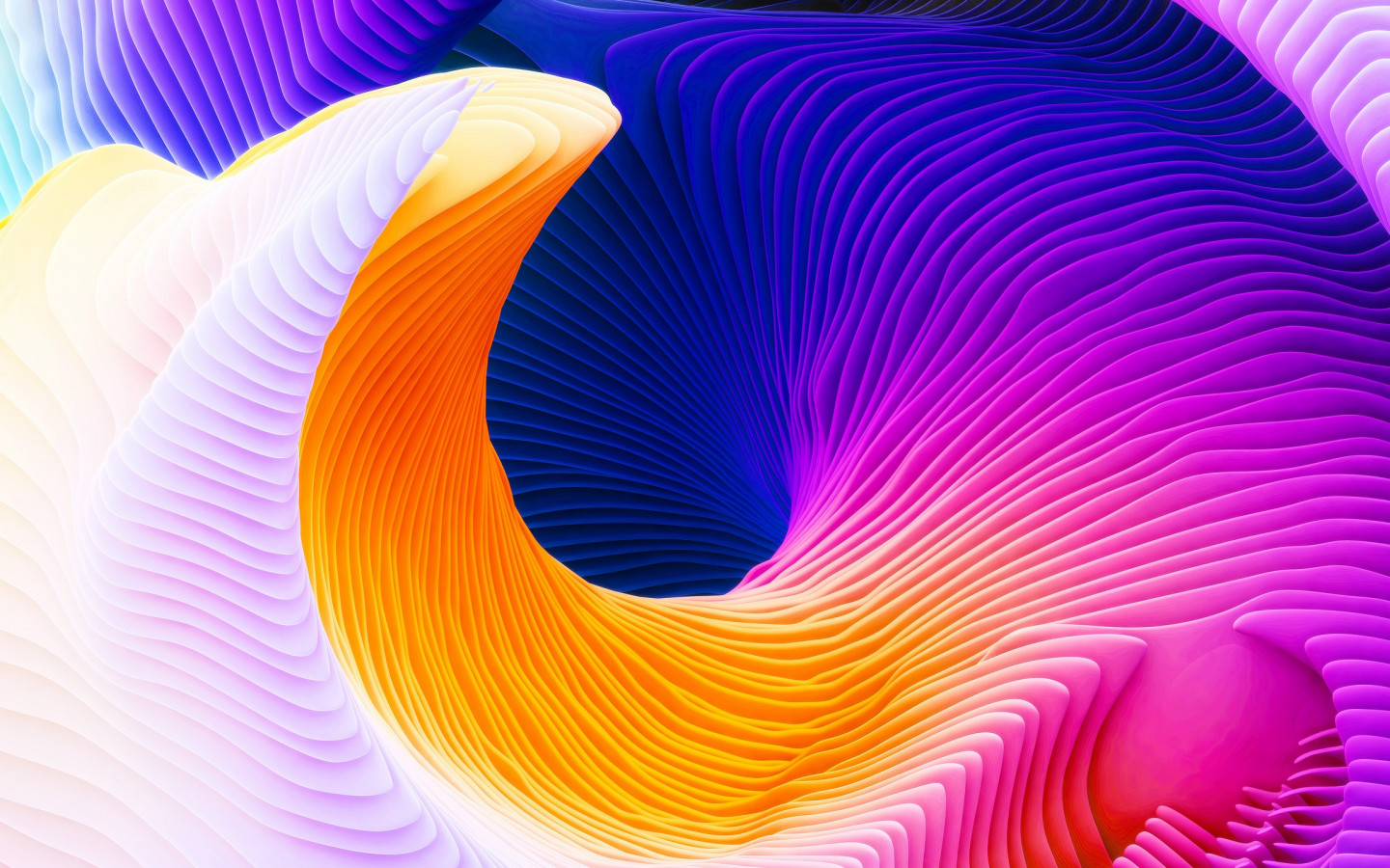 3D Spiral wallpaper 1440x900