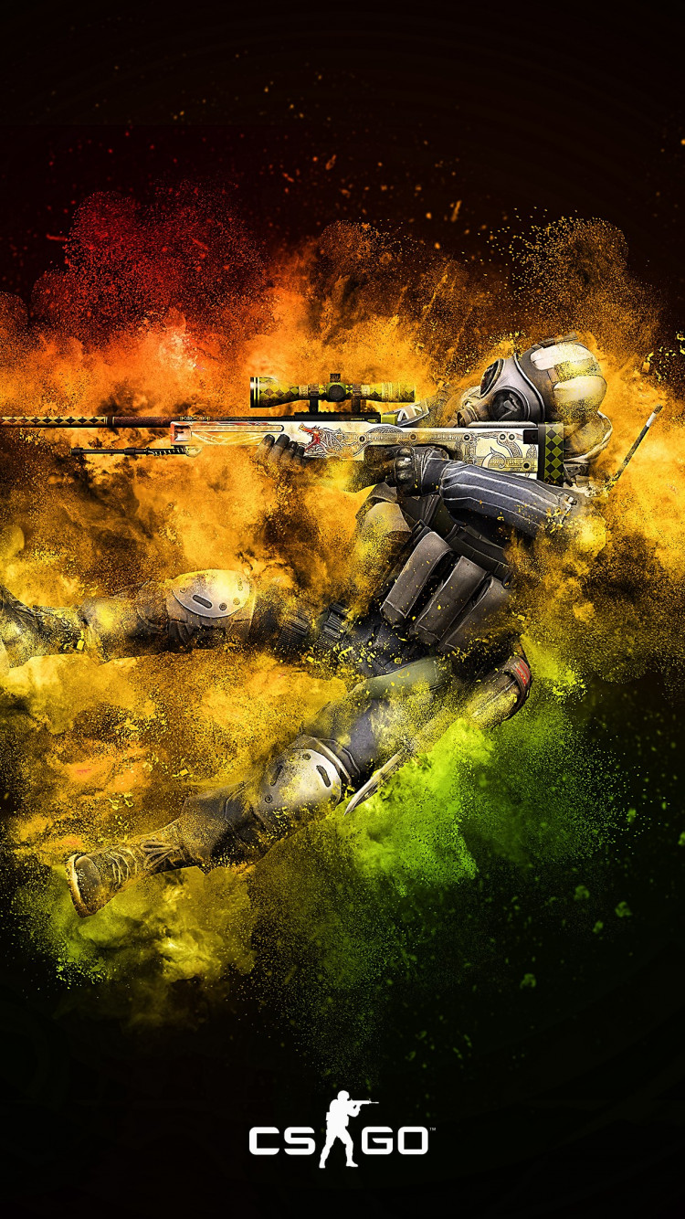 Counter Strike: Global Offensive wallpaper 750x1334