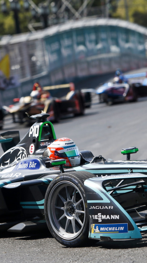 Panasonic Jaguar Racing wallpaper 480x854