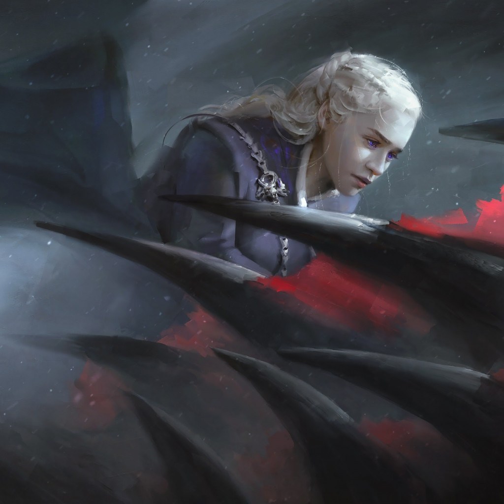 Daenerys Targaryen wallpaper 1024x1024