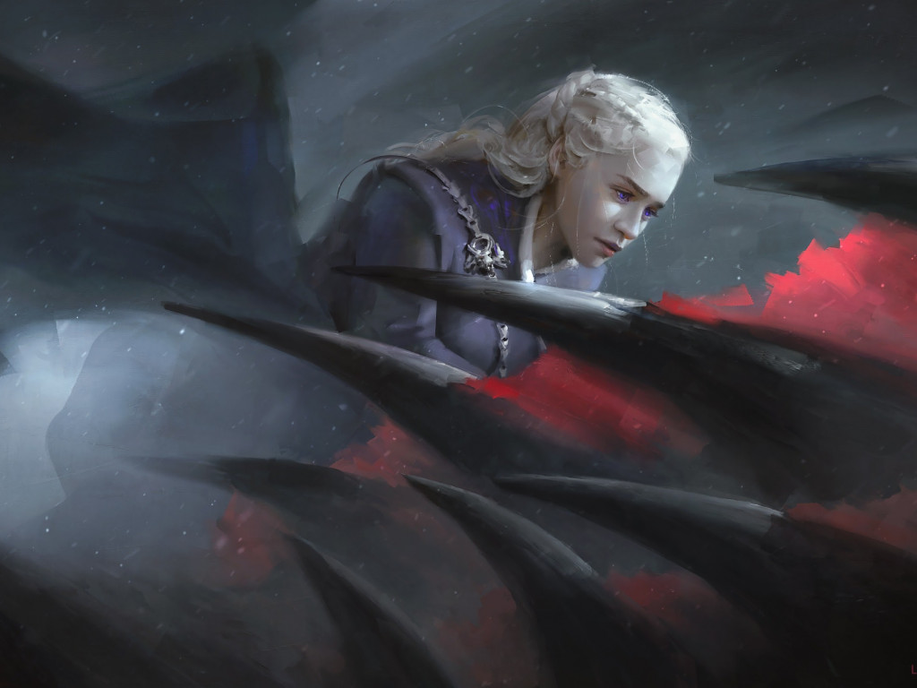 Daenerys Targaryen wallpaper 1024x768
