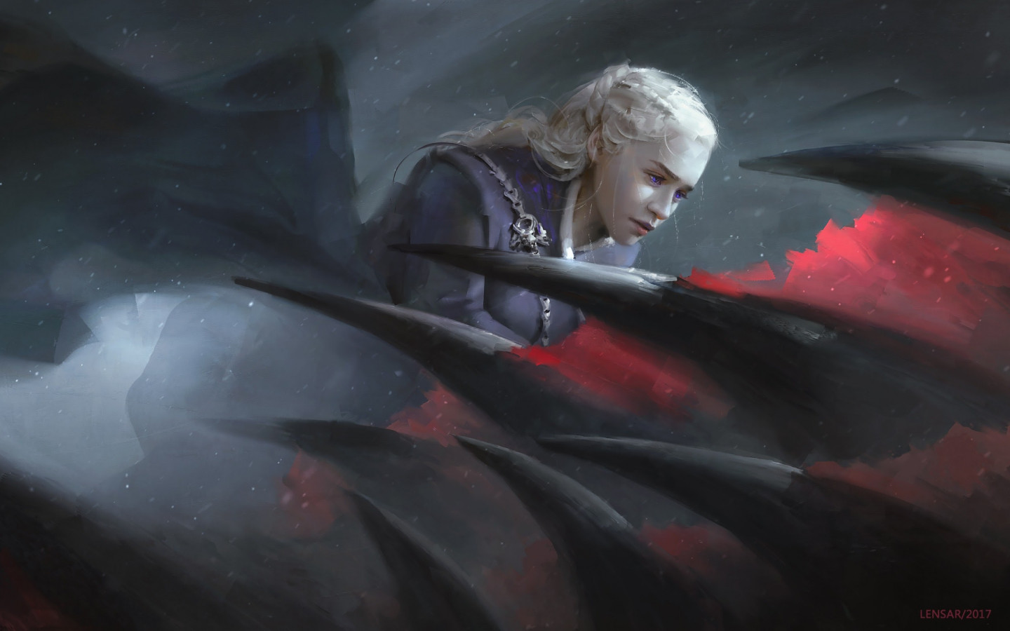 Daenerys Targaryen wallpaper 1440x900
