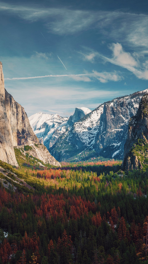 Best View from Yosemite wallpaper 480x854