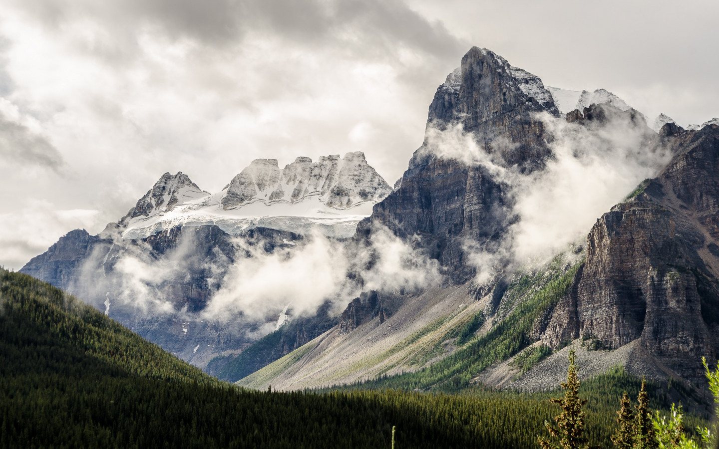 Alberta, Canada, natural landscape wallpaper 1440x900