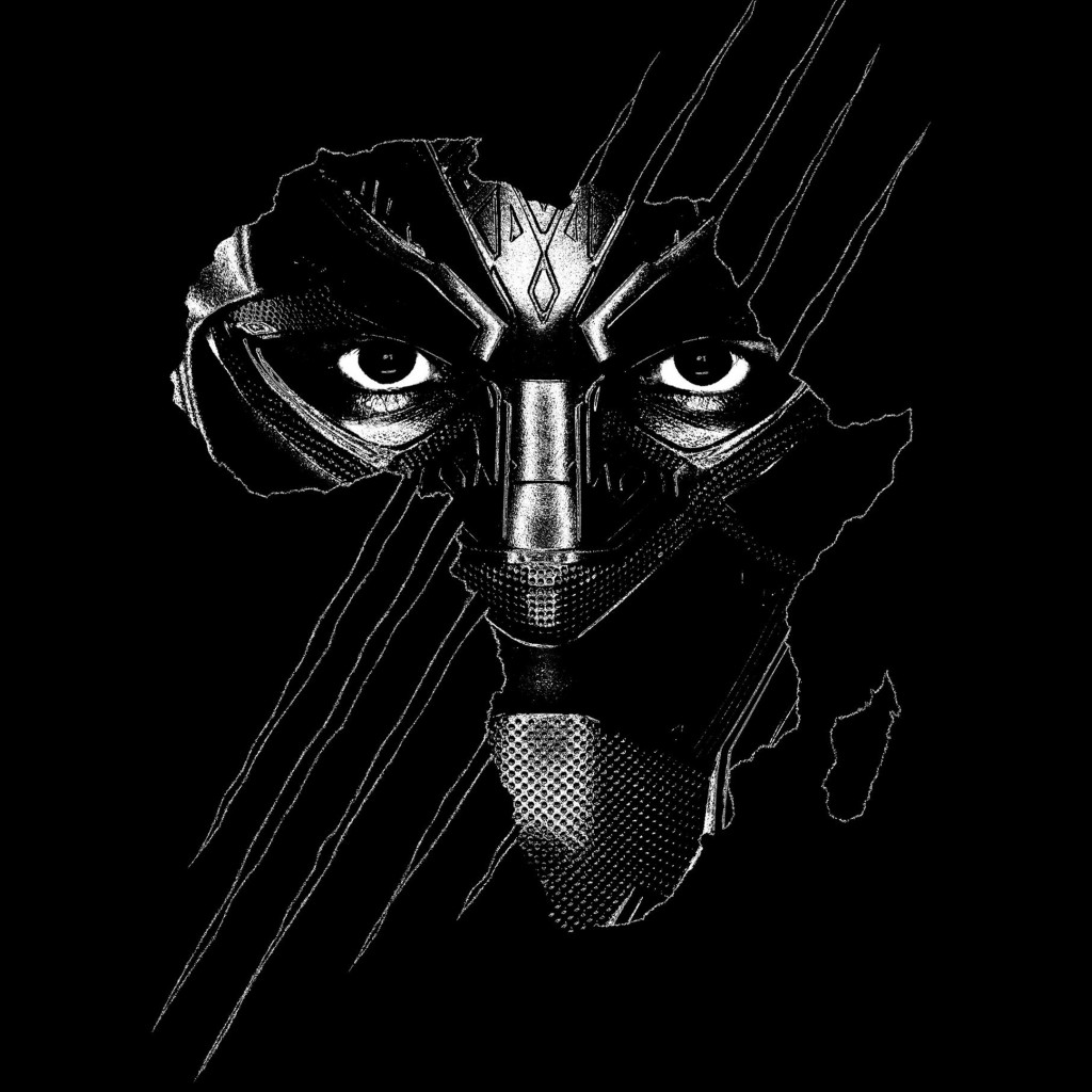 Black Panther wallpaper 1024x1024