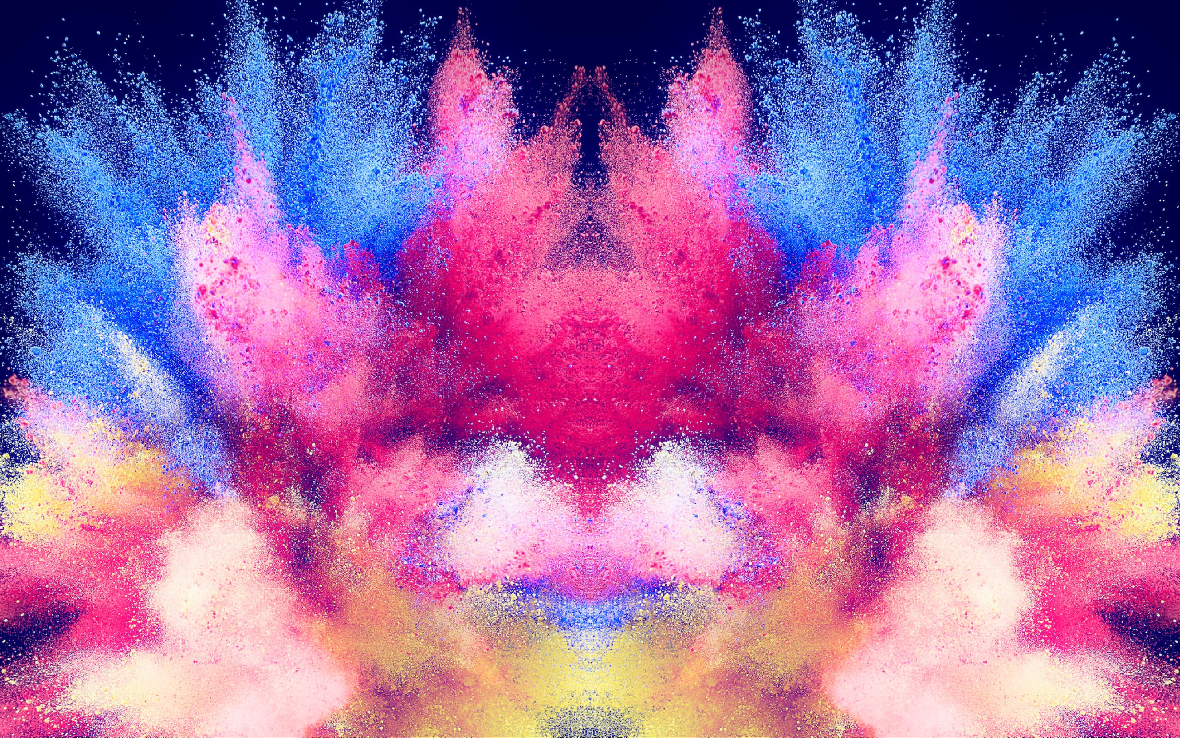 Abstract illustration: Powder colors wallpaper 3840x2400