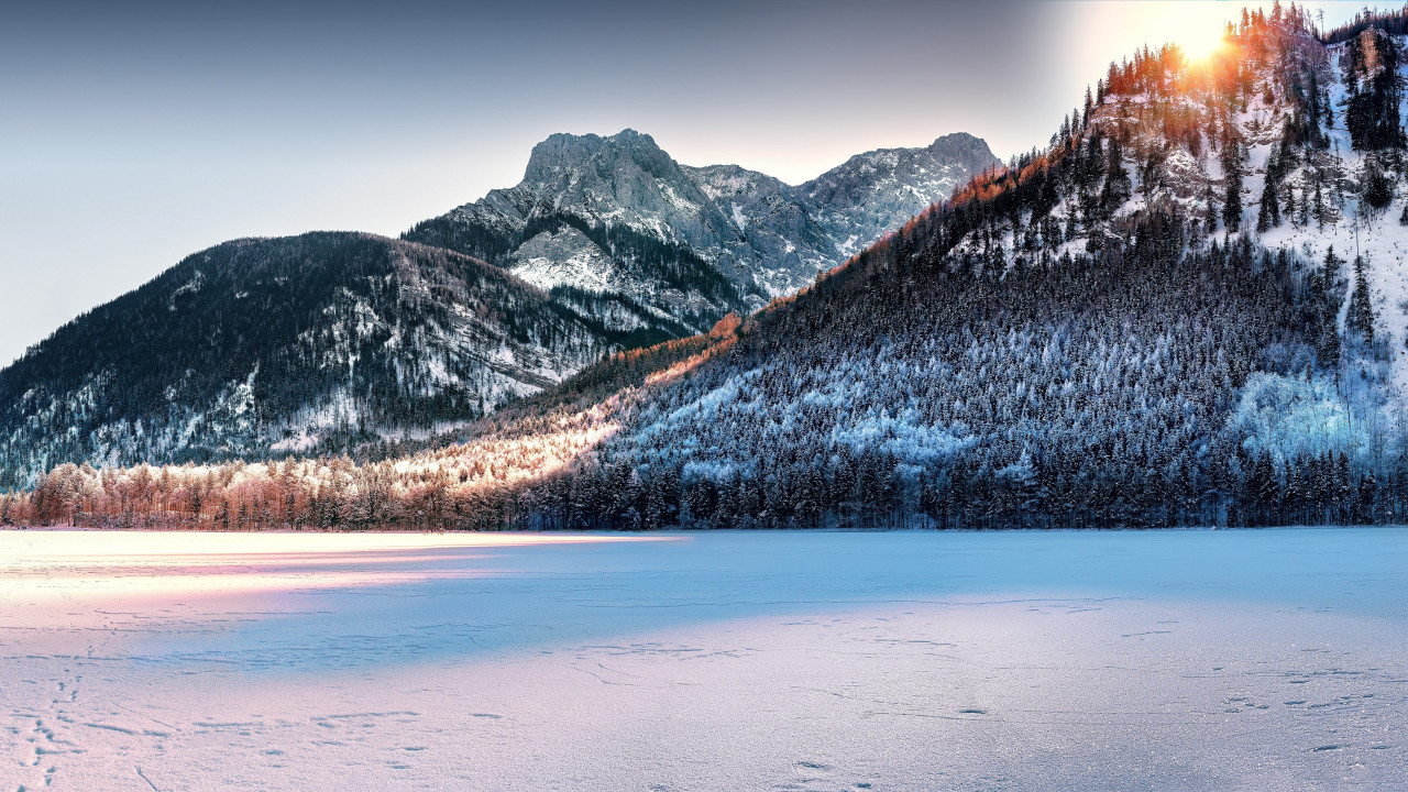Dreamy Winter landscape wallpaper 1280x720