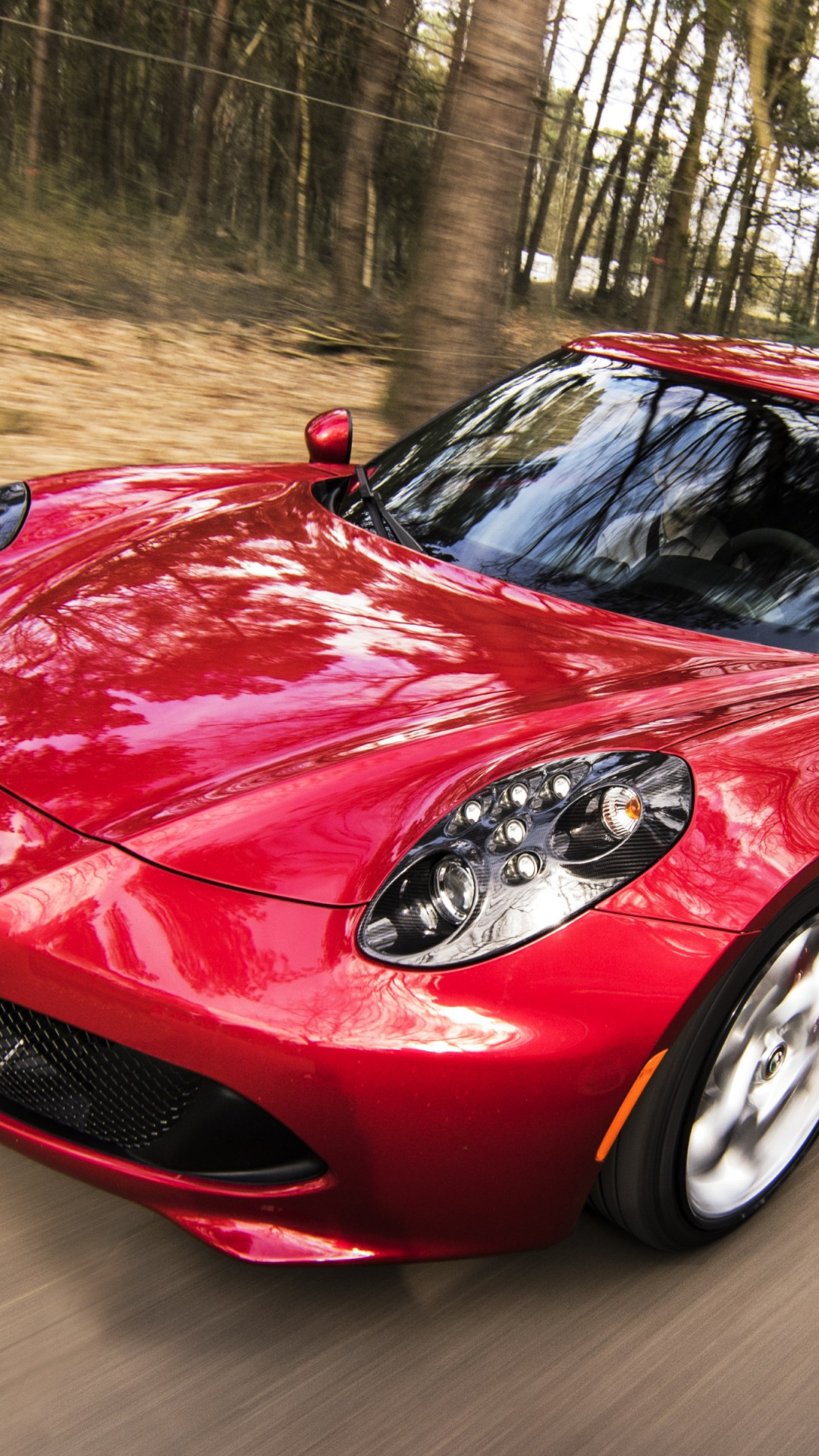 Alfa Romeo 4C Coupe wallpaper 1080x1920