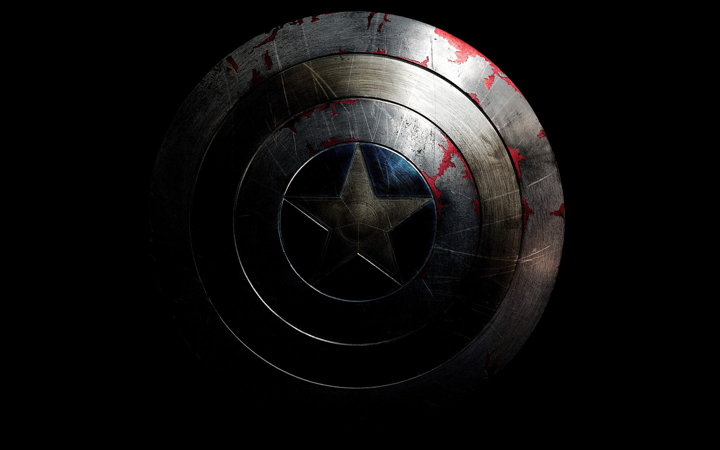 The shield of Captain America wallpaper 1440x900