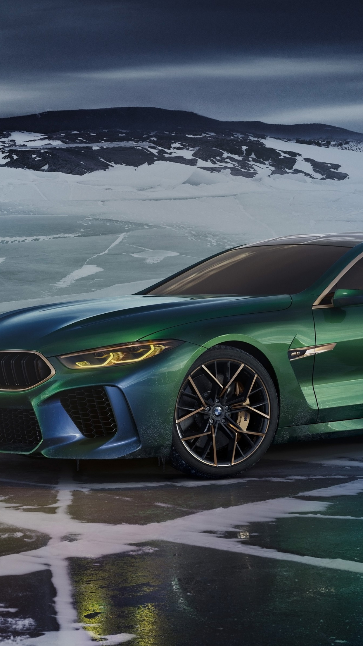 BMW Concept M8 Gran Coupe 2018 wallpaper 1242x2208