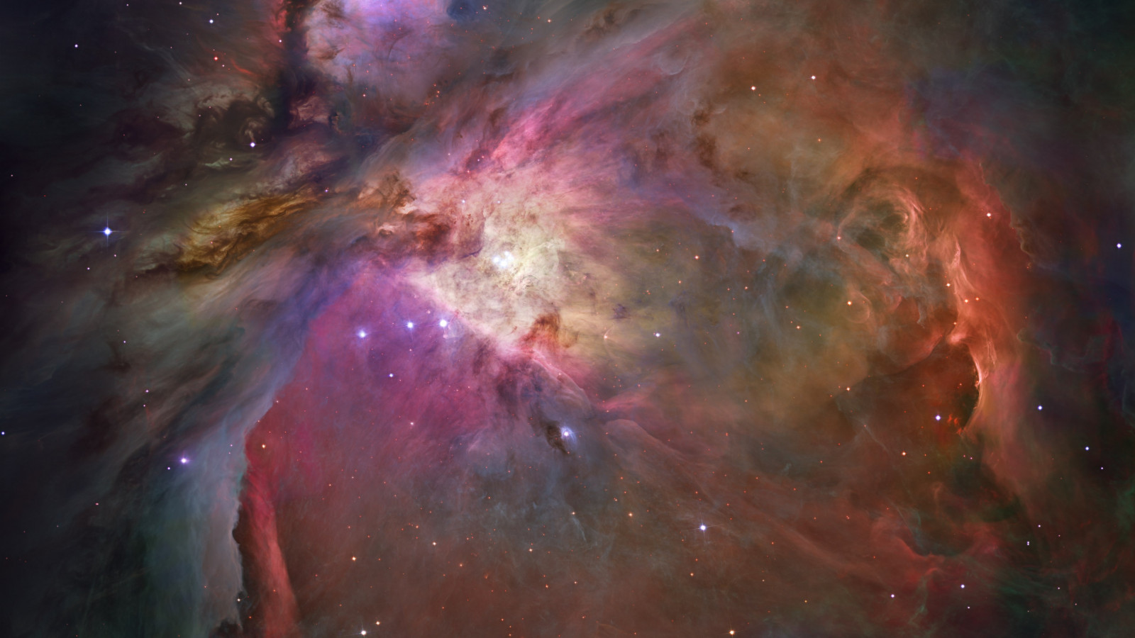 Orion Nebula wallpaper 1600x900
