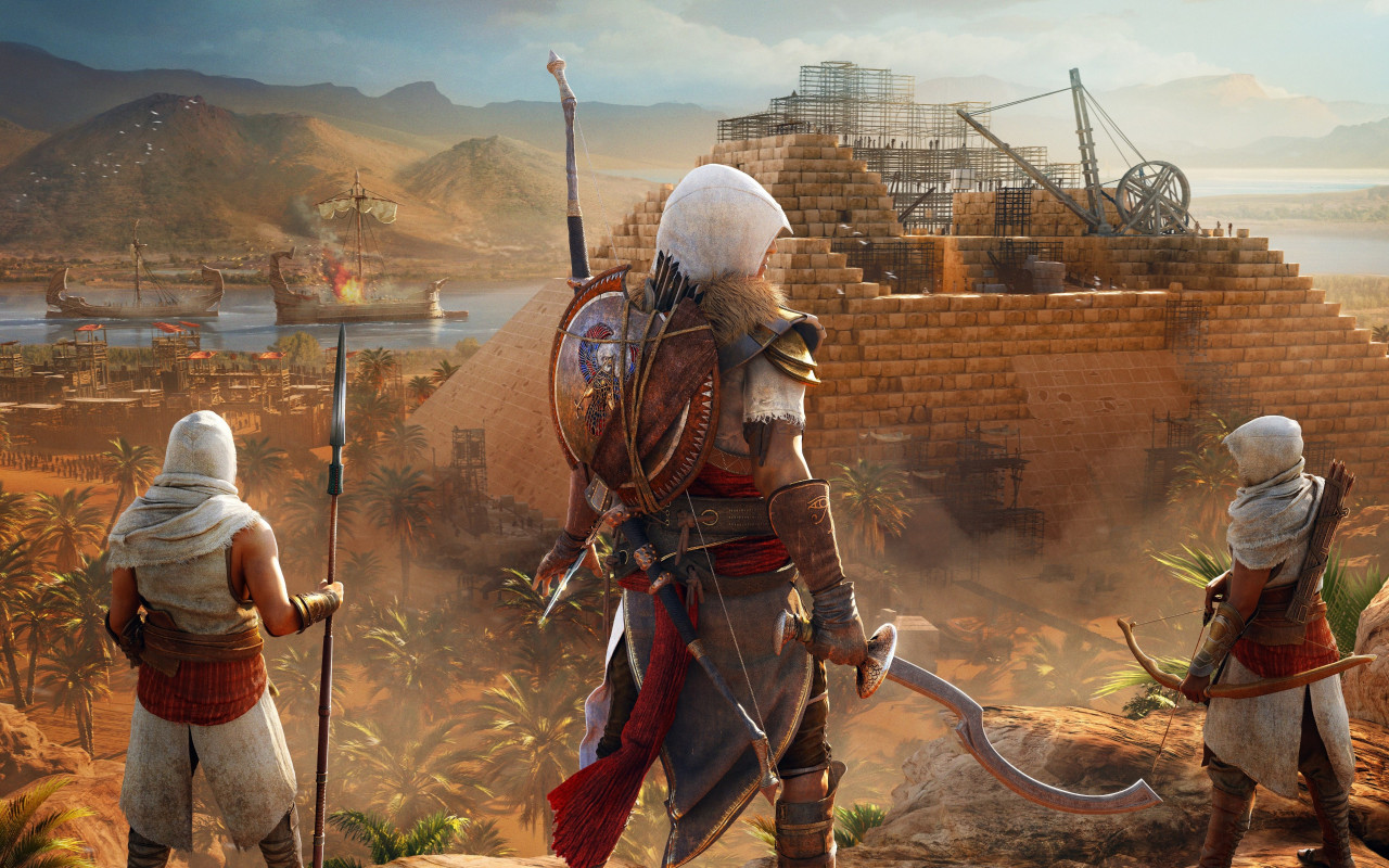 Assassin's Creed Origins: The Hidden Ones wallpaper 1280x800