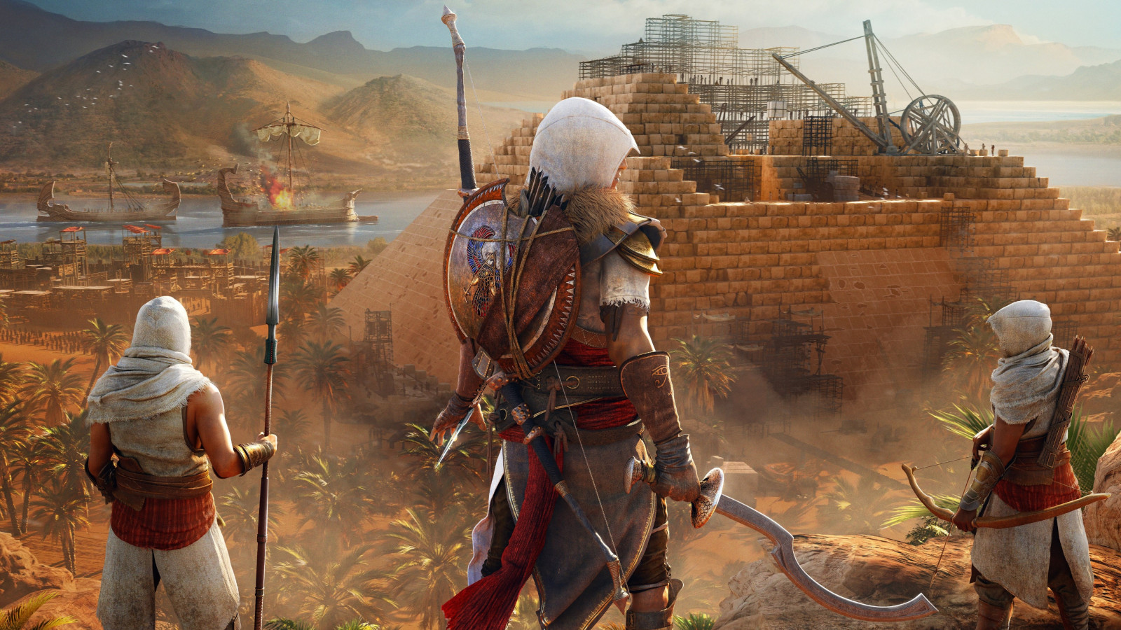 Assassin's Creed Origins: The Hidden Ones wallpaper 1600x900