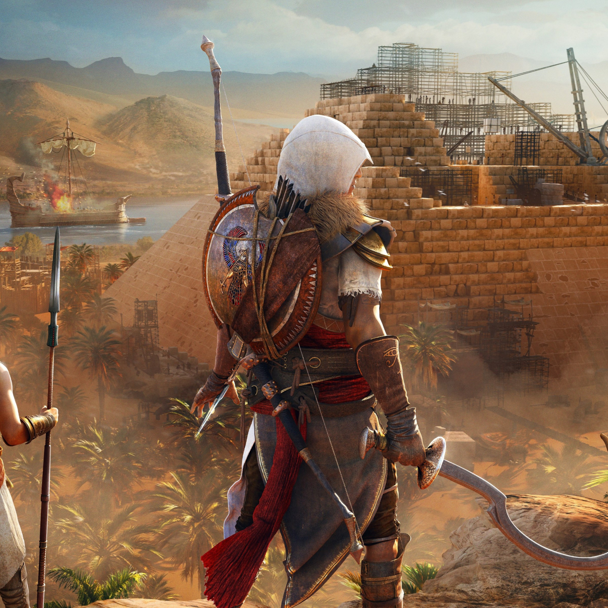 Assassin's Creed Origins: The Hidden Ones wallpaper 2048x2048