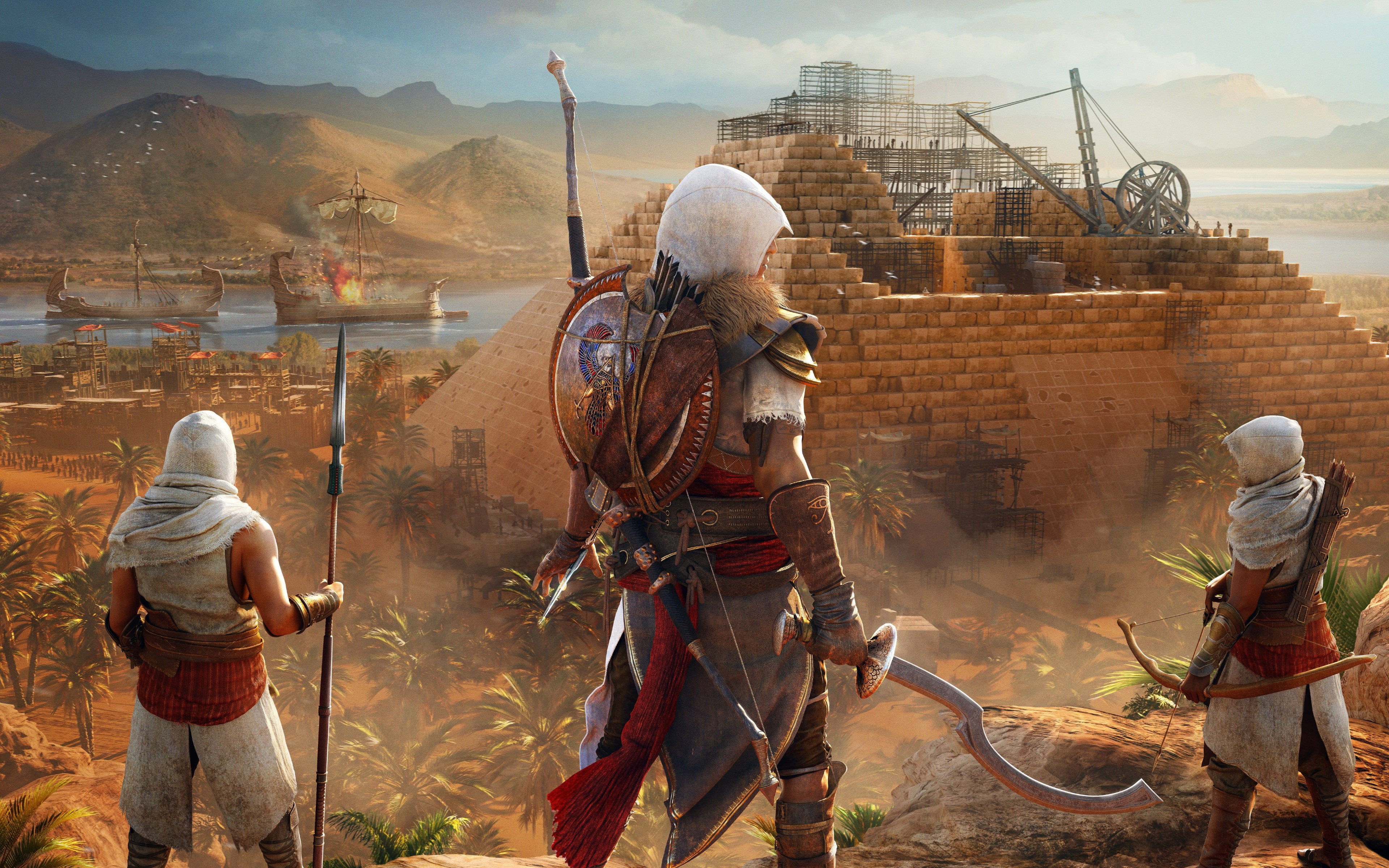 Assassin's Creed Origins: The Hidden Ones wallpaper 3840x2400