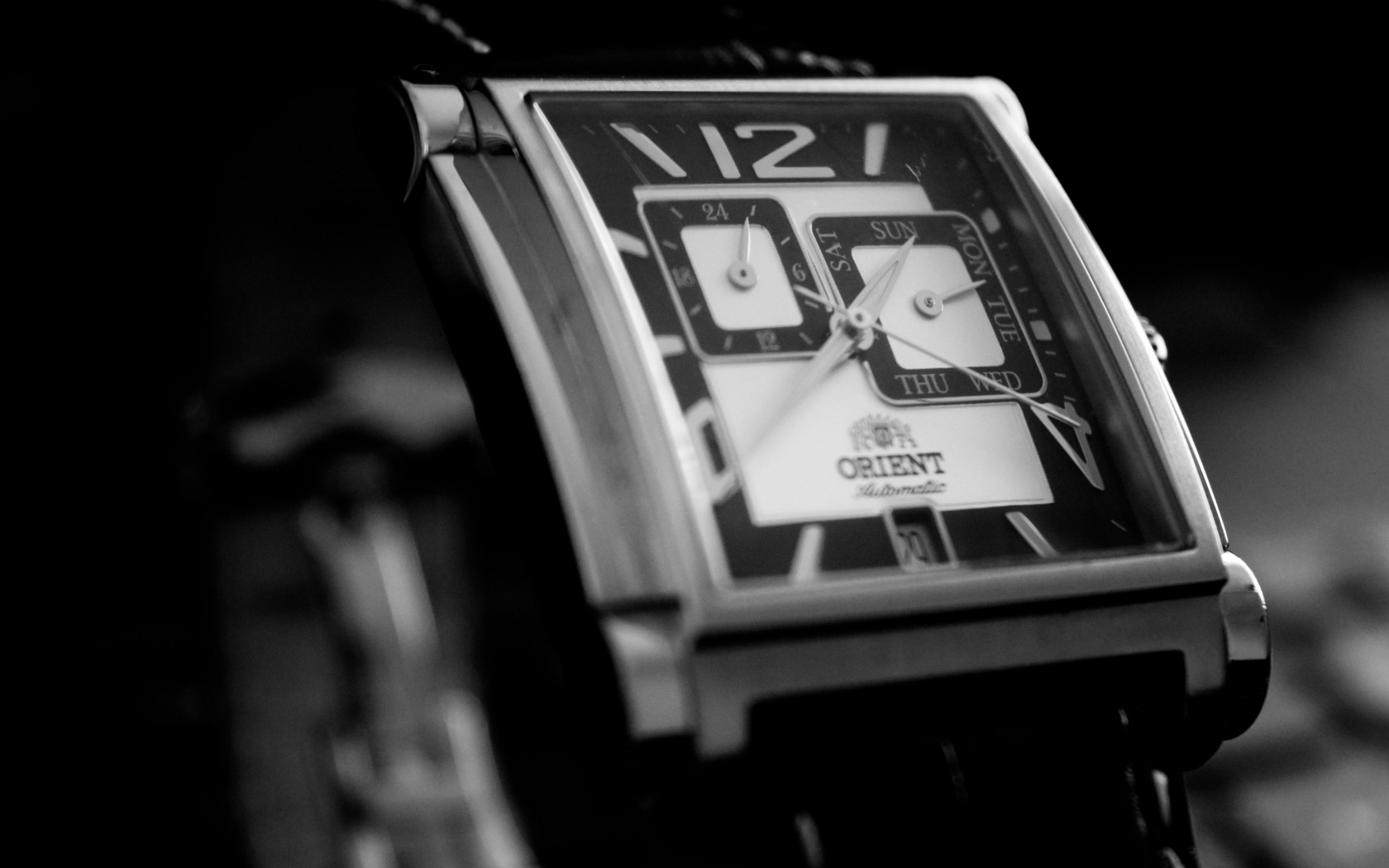 Orient automatic watch wallpaper 1680x1050