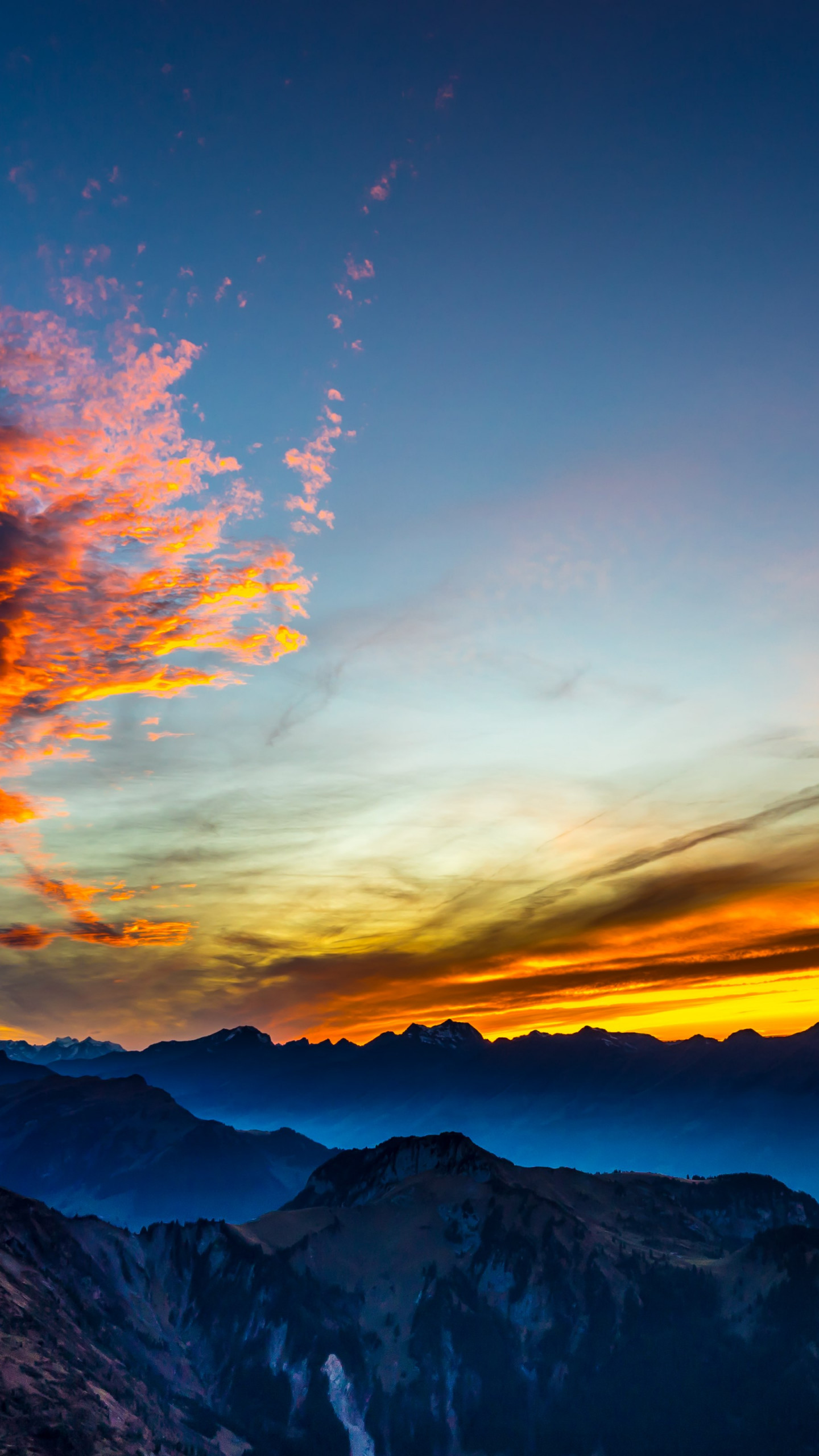 Download Wallpaper Surreal Sunset 1440x2560