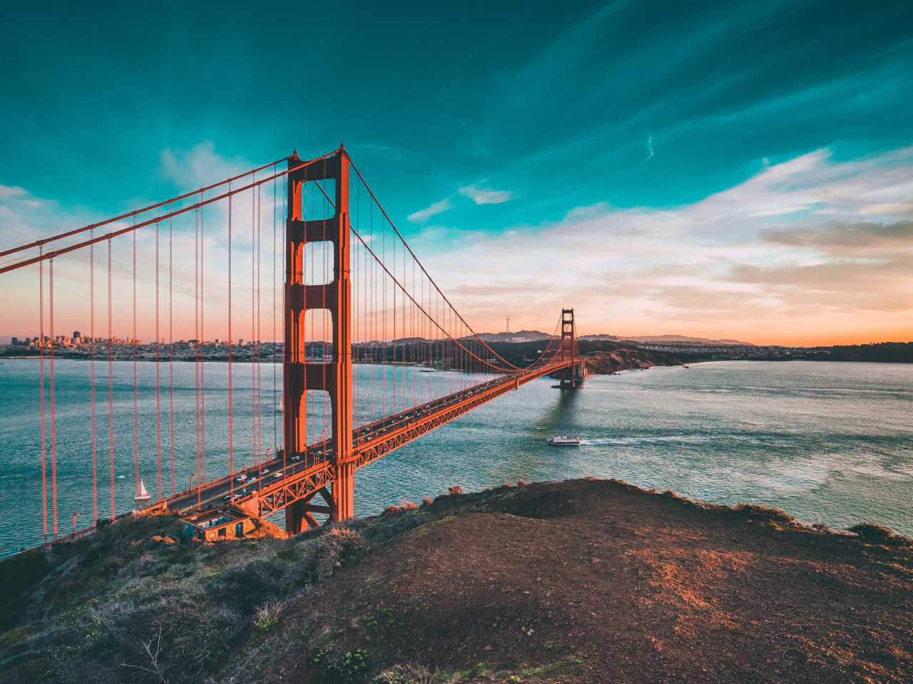 Golden Gate Bridge wallpaper 1280x960
