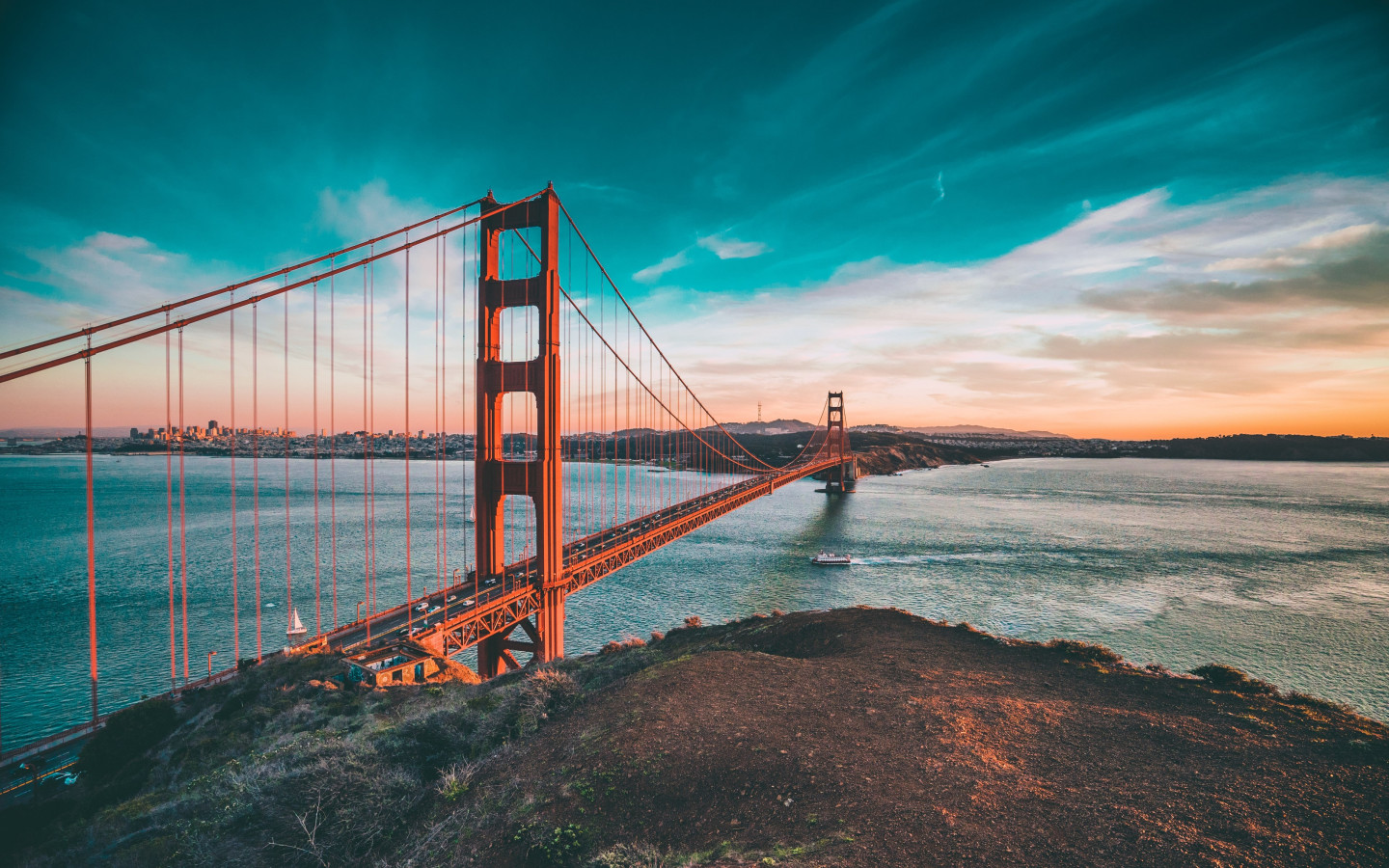 Golden Gate Bridge wallpaper 1440x900