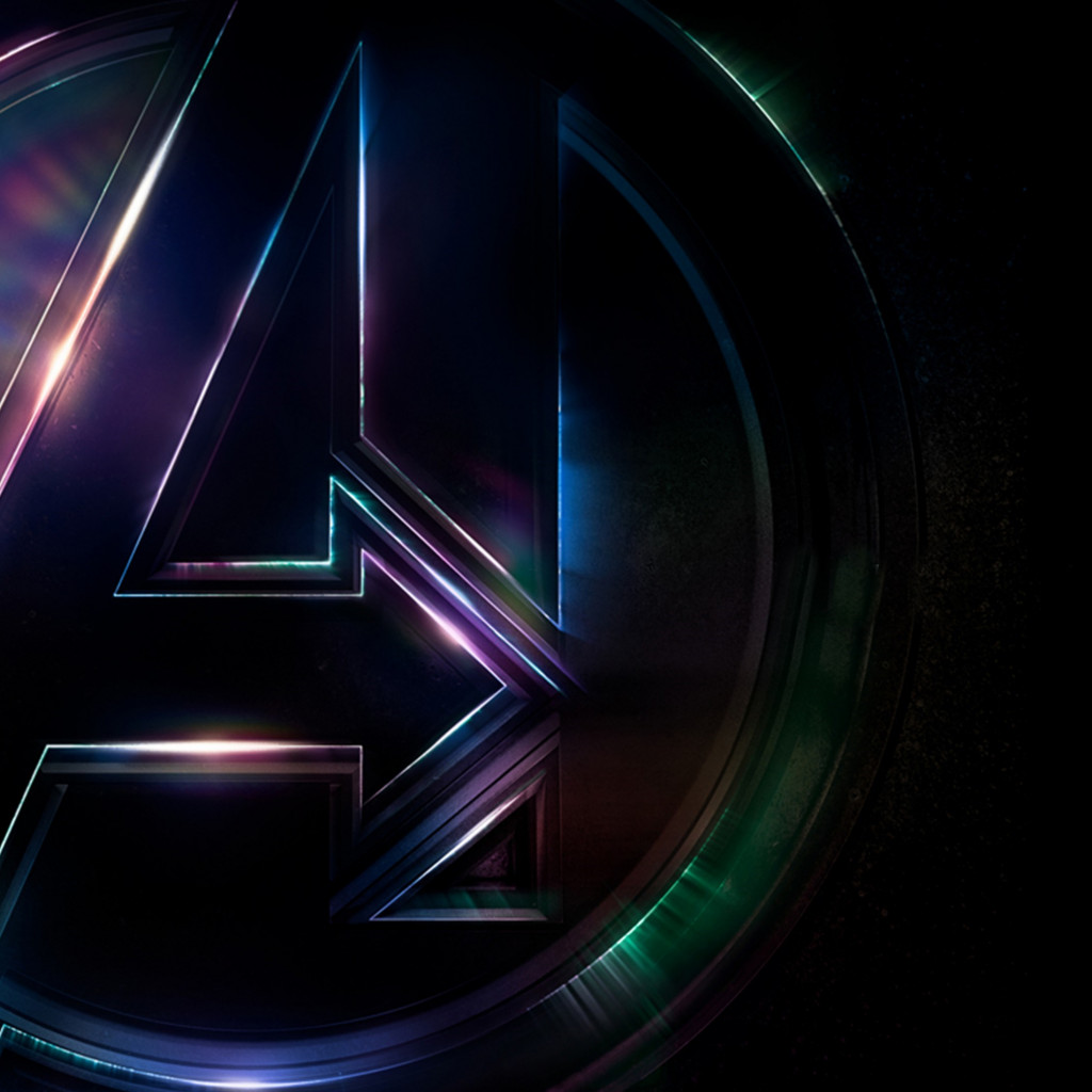 Logo of Avengers Infinity War wallpaper 1024x1024
