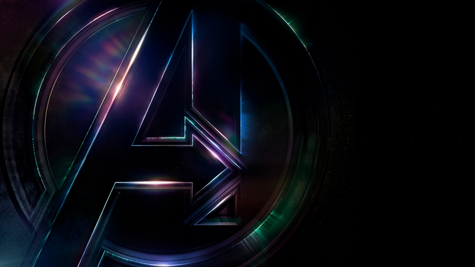 Logo of Avengers Infinity War wallpaper 1600x900