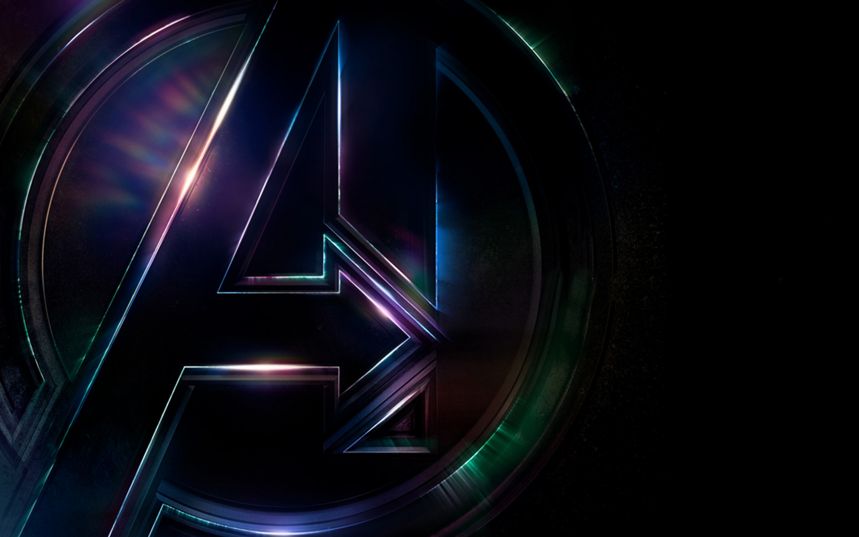Logo of Avengers Infinity War wallpaper 1680x1050
