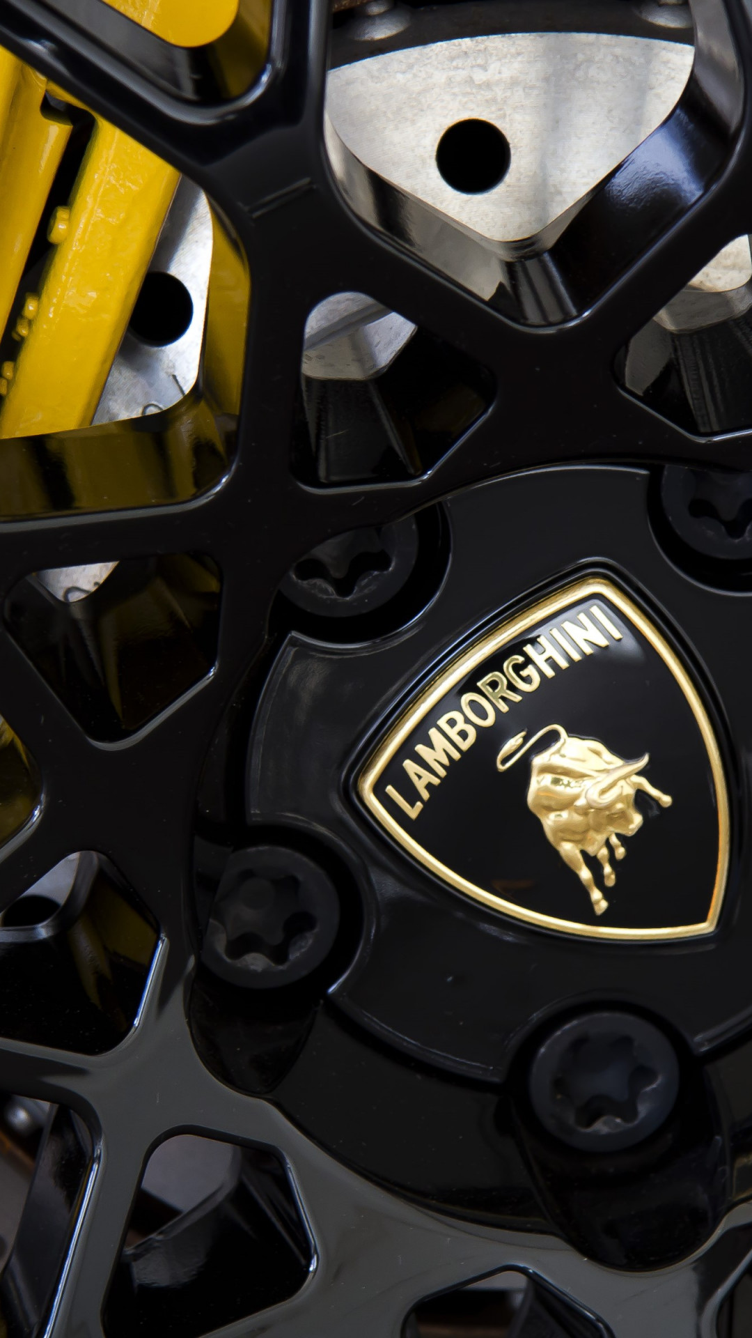 Lamborghini wheel wallpaper 1080x1920
