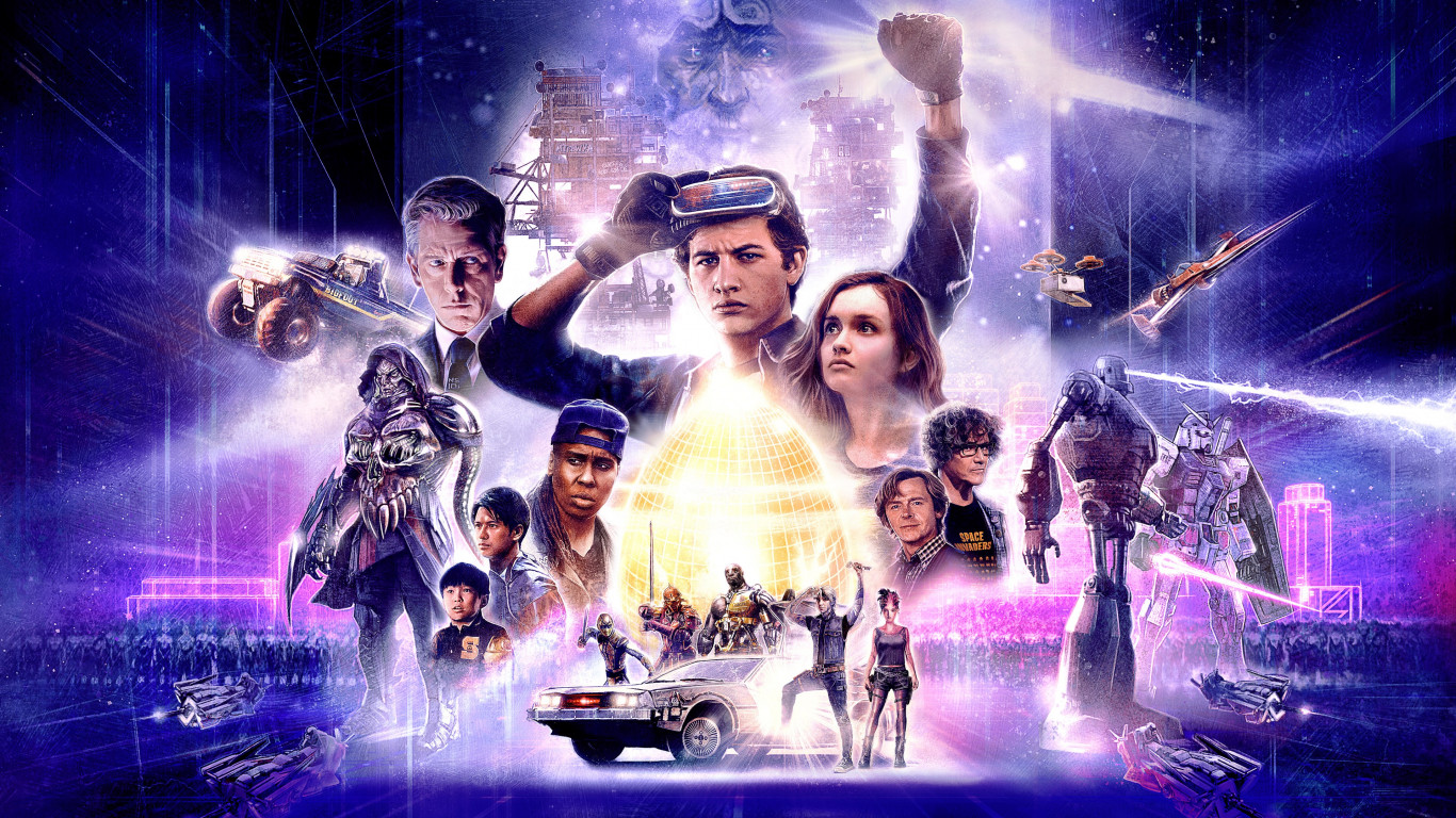 Ready Player One poster wallpaper 1366x768