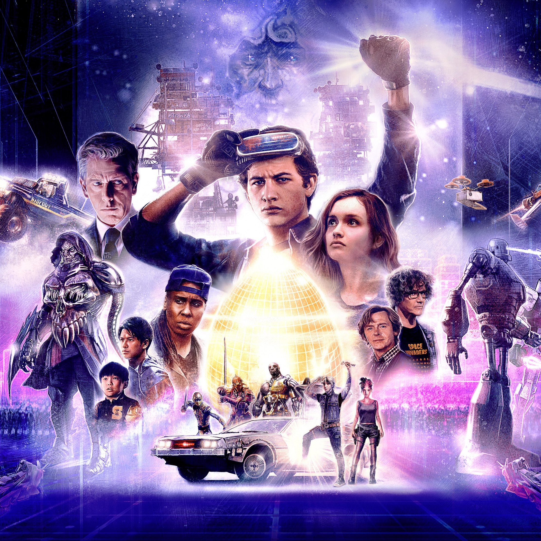 Ready Player One poster wallpaper 2224x2224