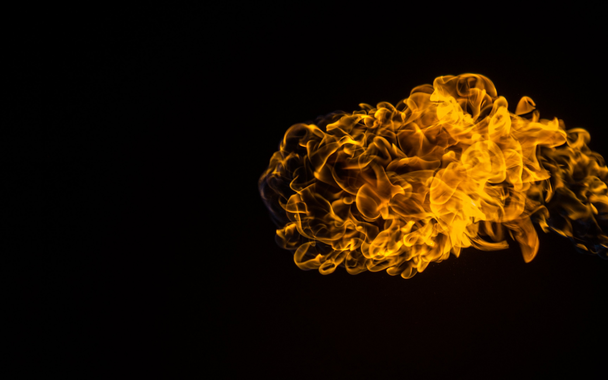 Flames effect wallpaper 2560x1600