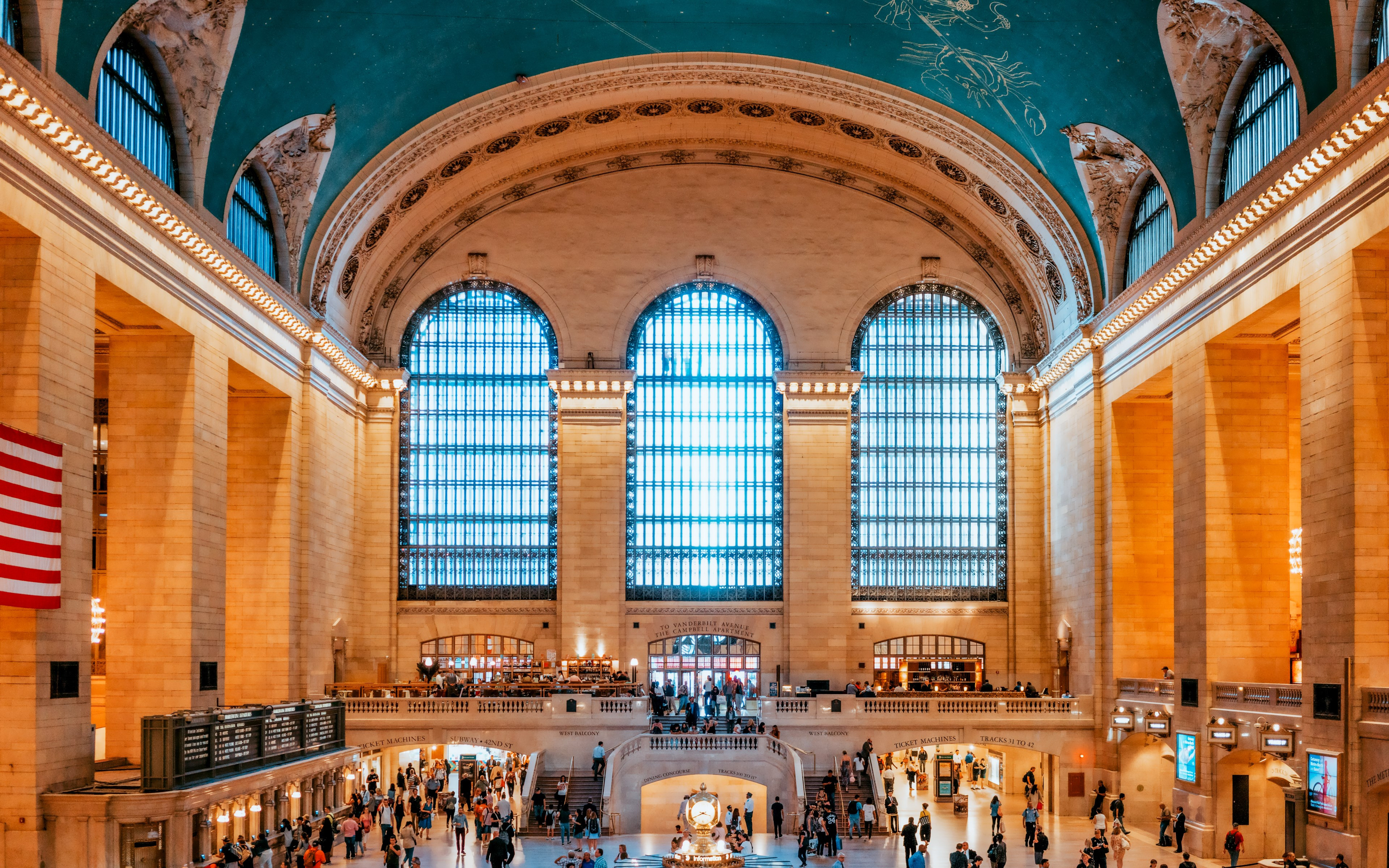 Grand Central Terminal, New York, United States wallpaper 3840x2400