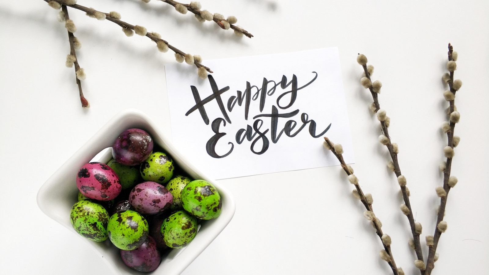 Happy Easter wallpaper 1600x900