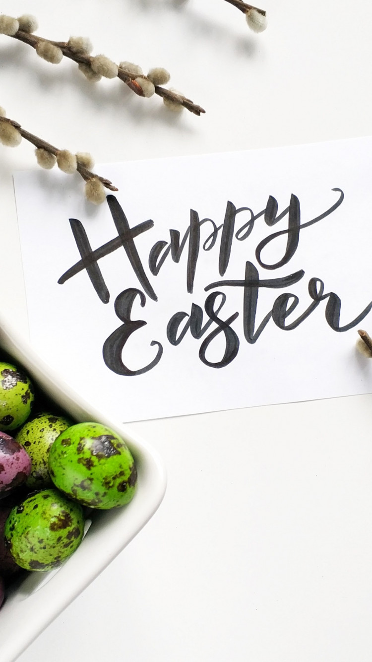 Happy Easter wallpaper 750x1334