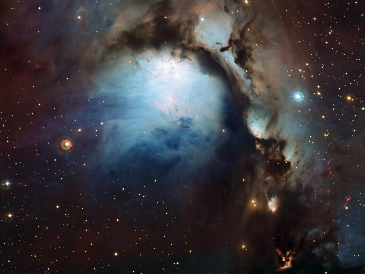Reflection nebula in Orion wallpaper 1280x960