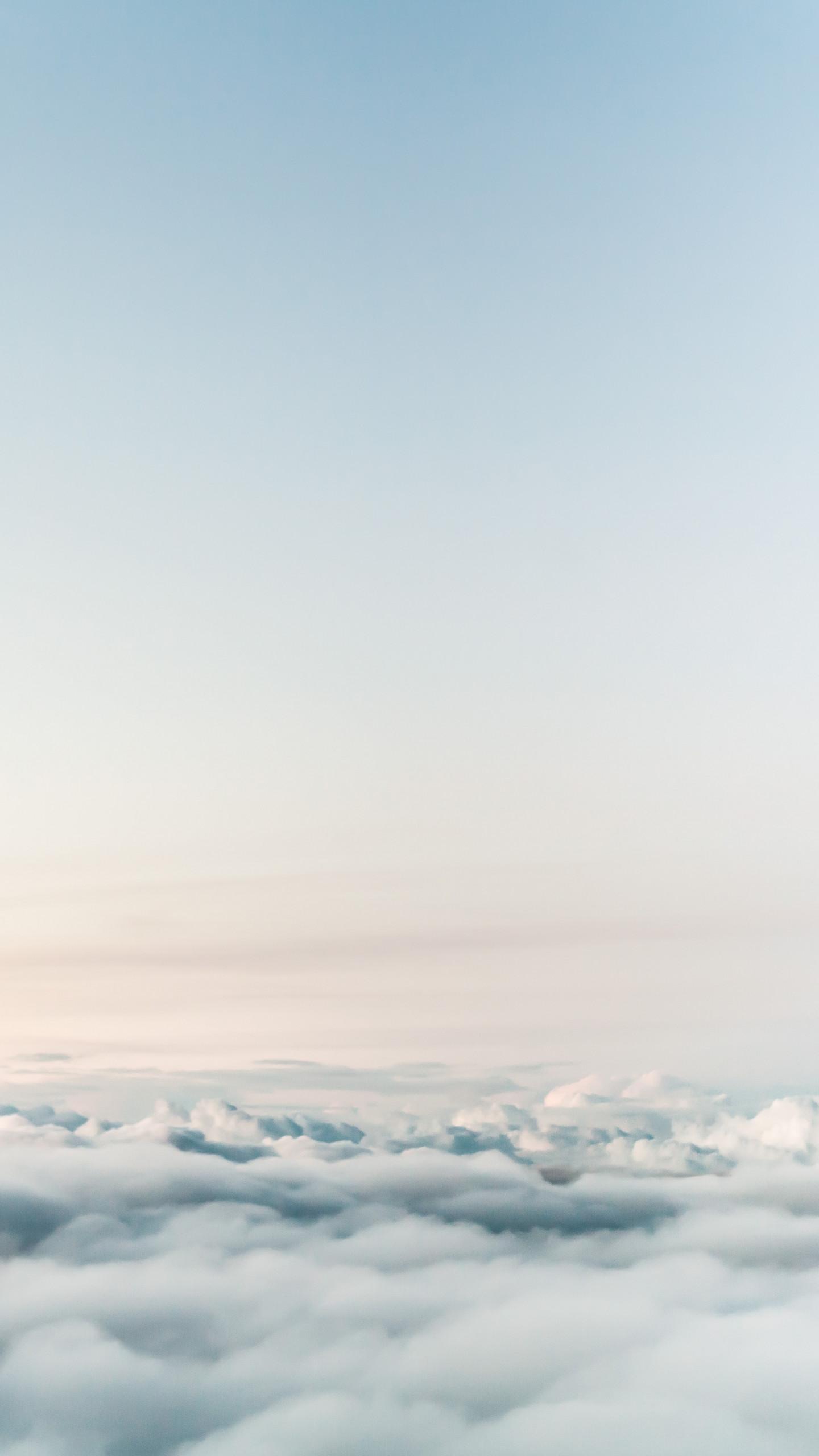 Floating on clouds wallpaper 1440x2560