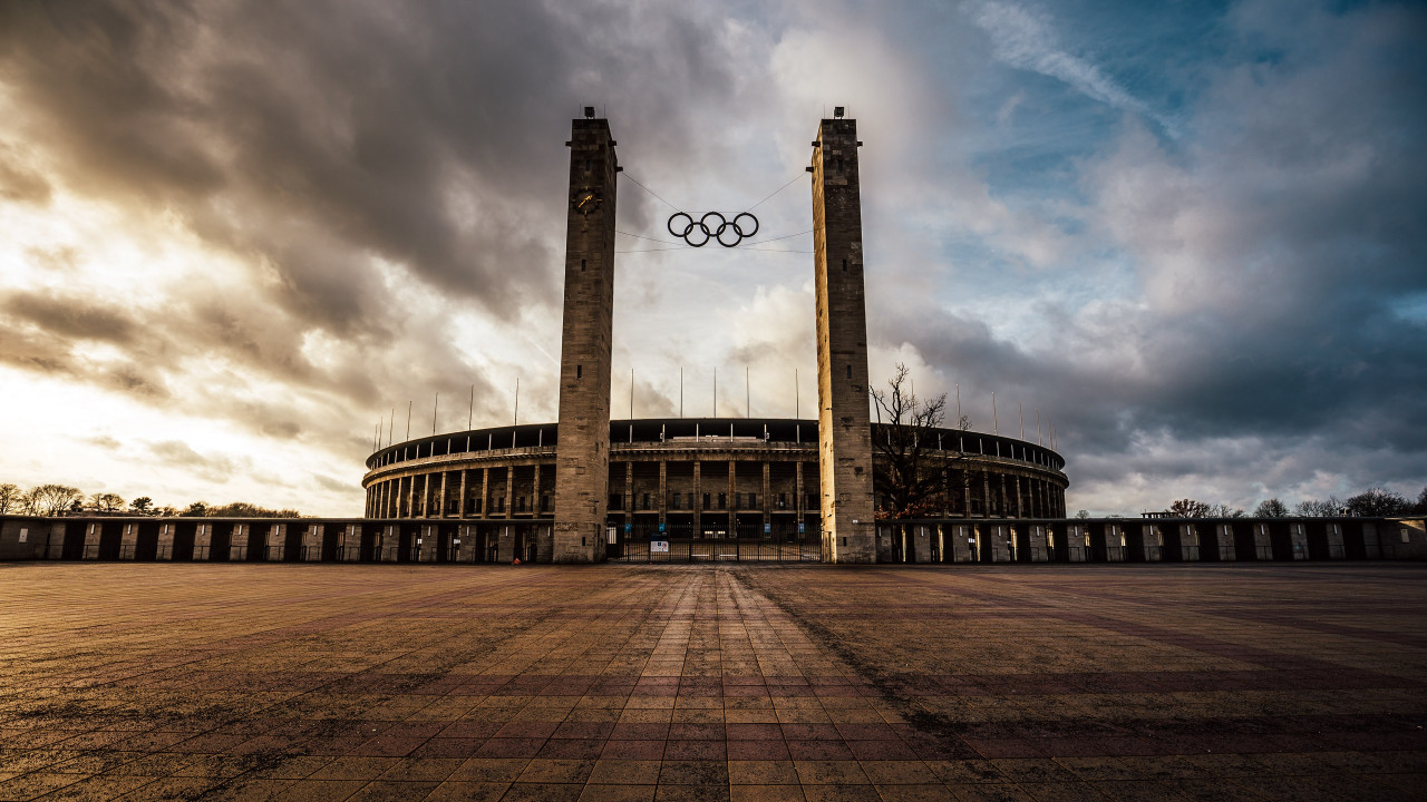 The Olympiastadion from Berlin wallpaper 1280x720