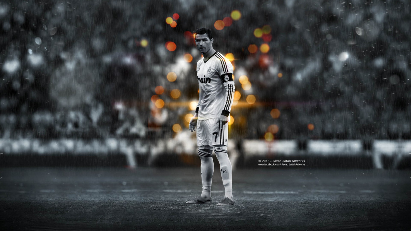 Cristiano Ronaldo CR7 wallpaper 1366x768