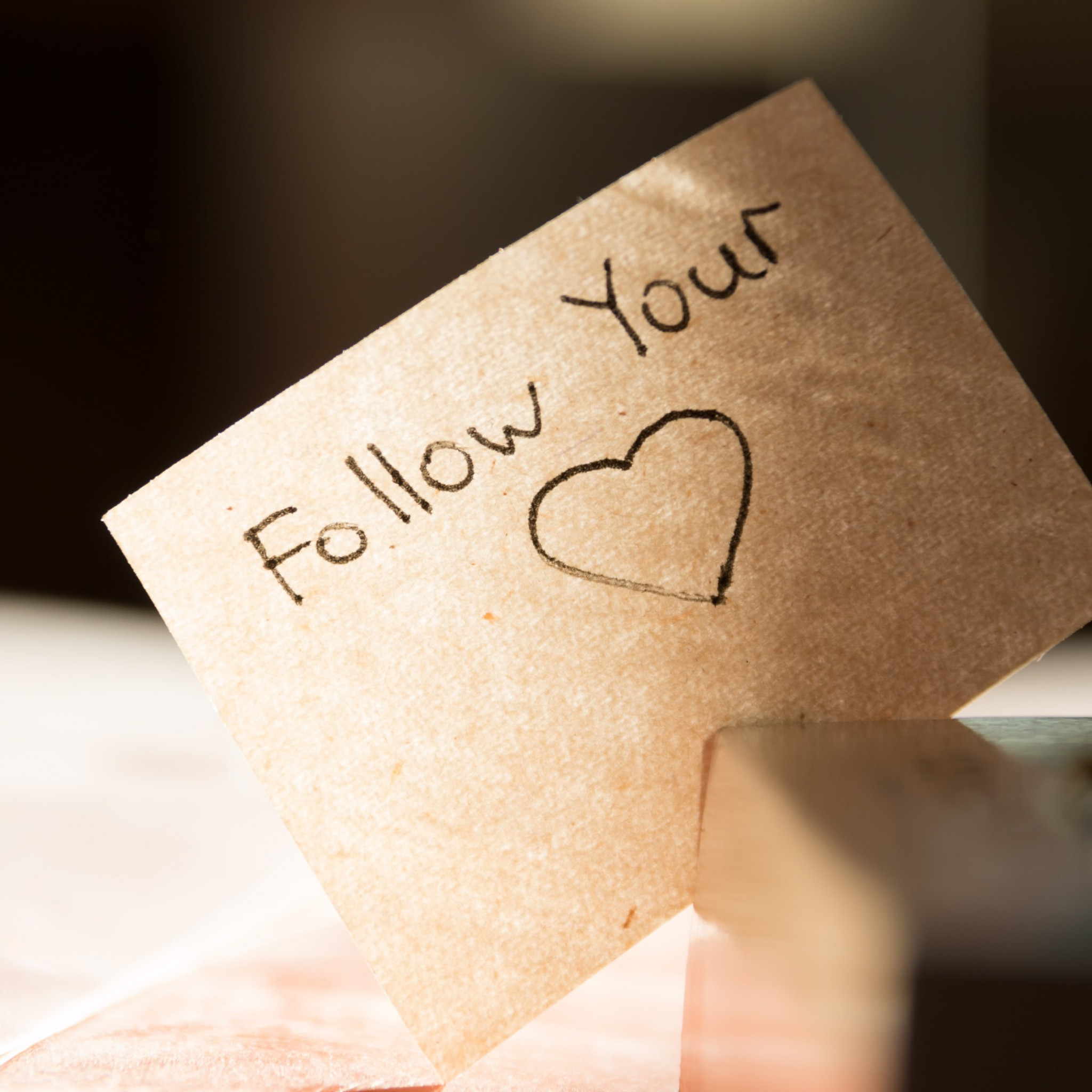 Follow your heart wallpaper 2048x2048