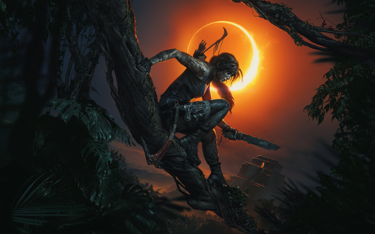 Shadow of the Tomb Raider wallpaper 1280x800