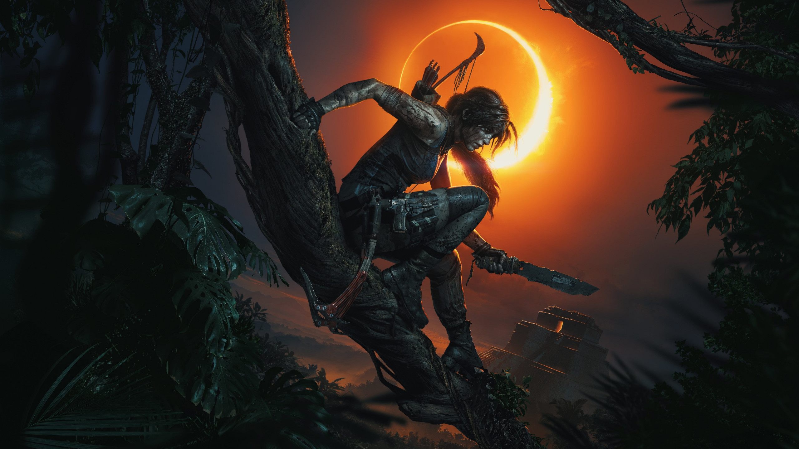 hd shadow of the tomb raider background